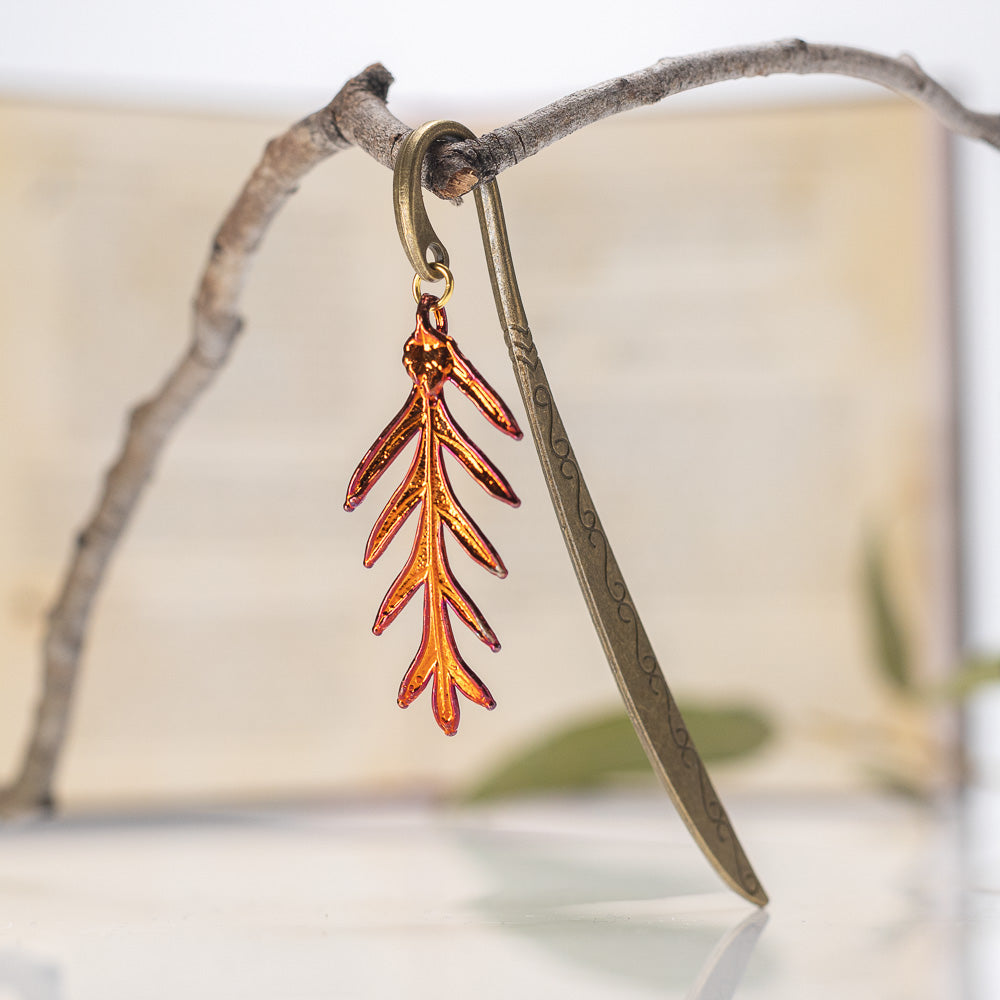 Grevillea Leaf - Copper Bookmark
