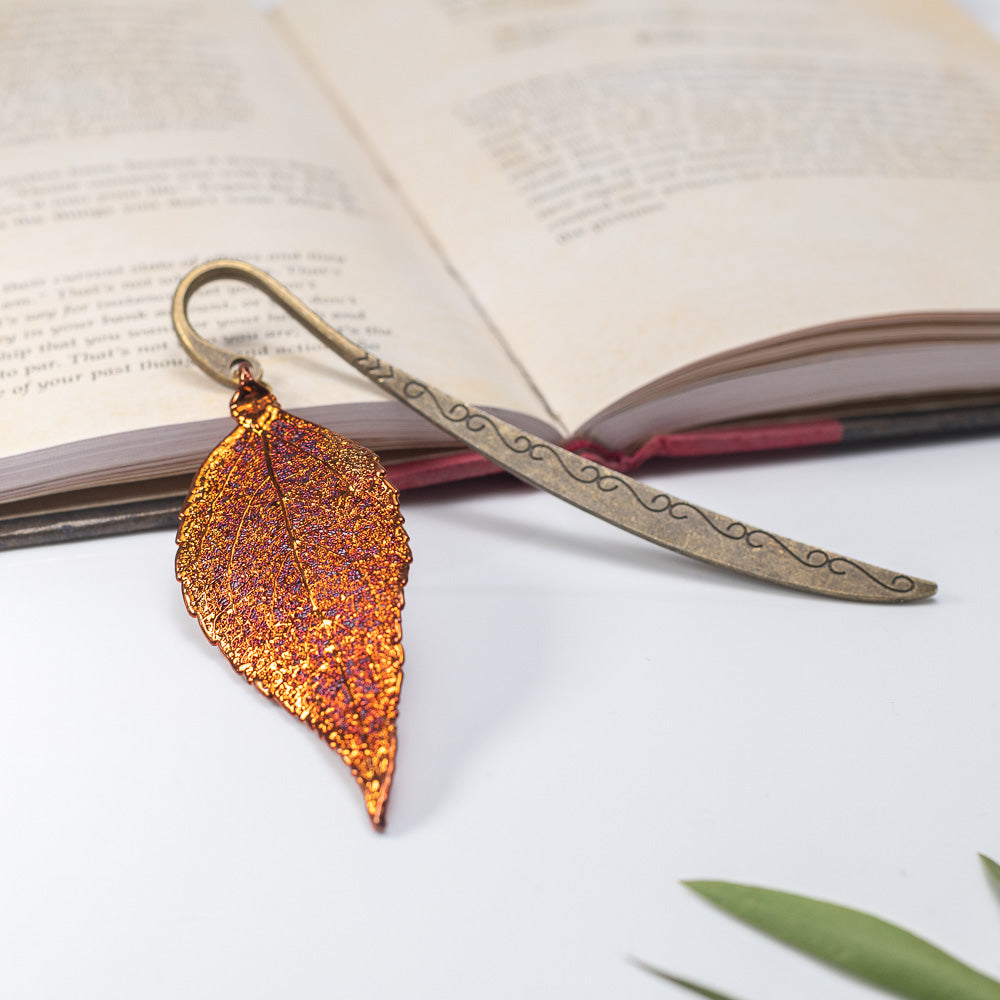 Eucalyptus Leaf - Copper Bookmark