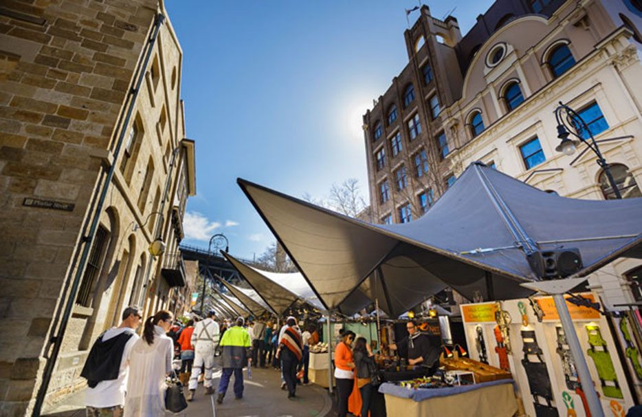 The Rocks Markets Sydney Australia